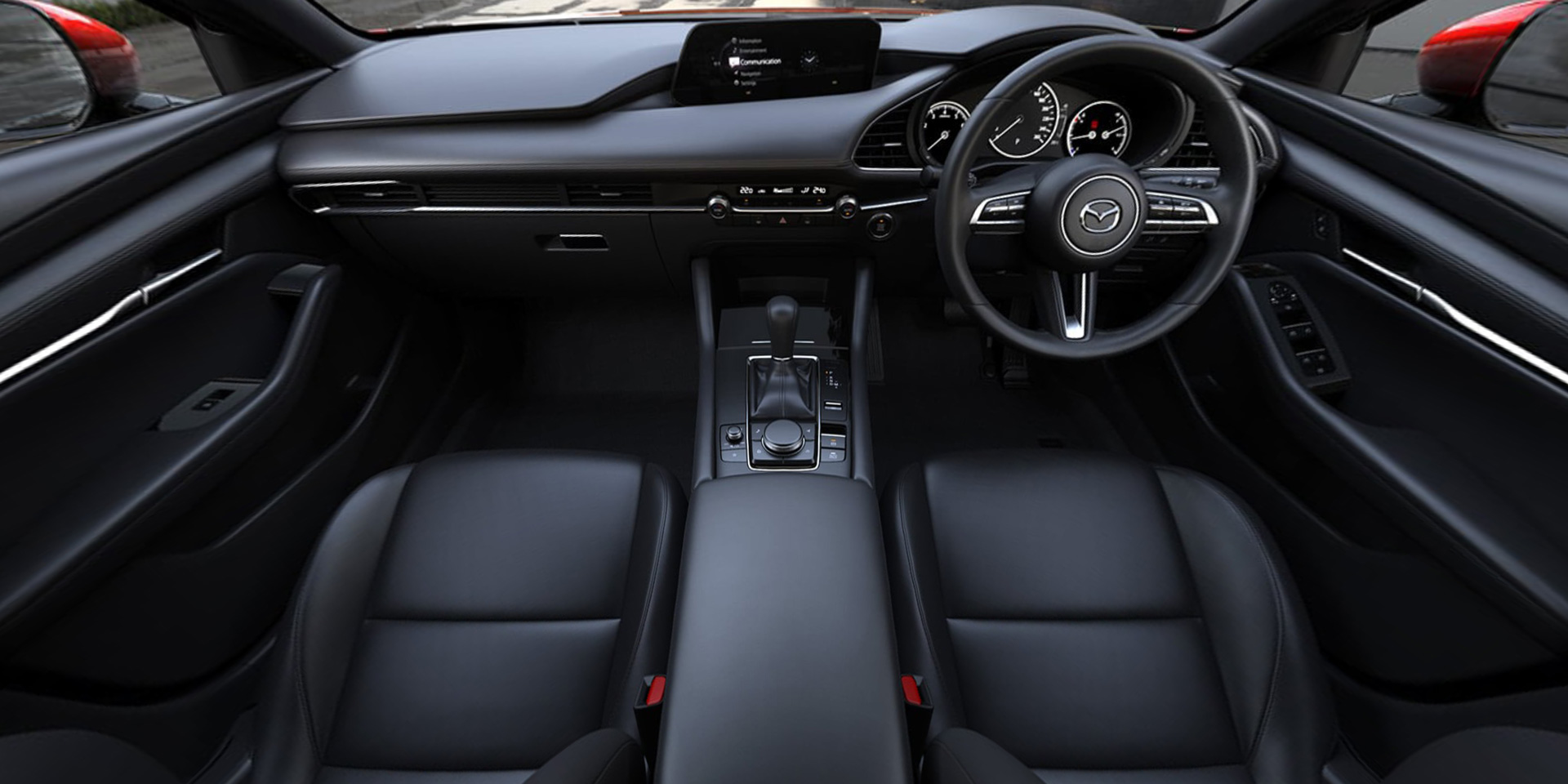 Mazda 3 Black Leather